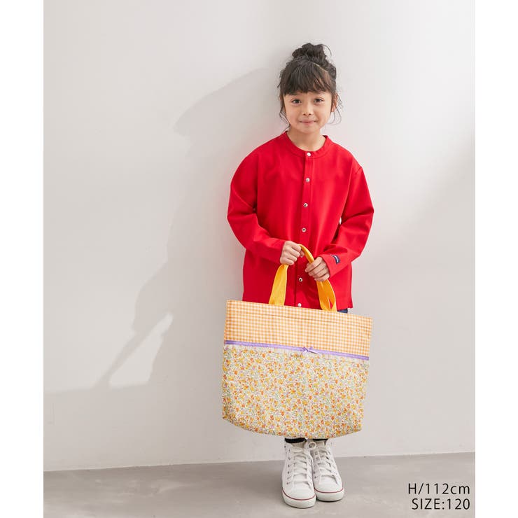 KIDS】リバーシブル小花レッスンバッグ[品番：RPCW0035238]｜ROPE