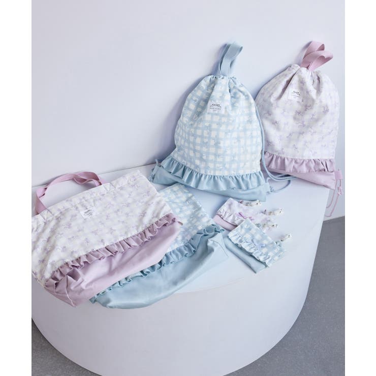 【KIDS/キッズ】チェック×リボン柄ナップザック | ROPE' PICNIC【KIDS】 | 詳細画像9 