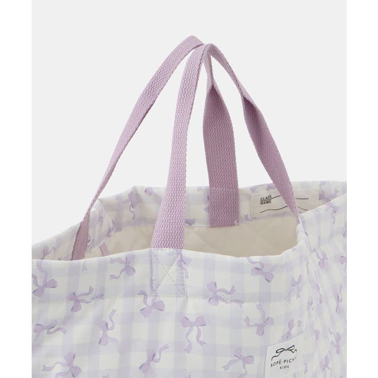 【KIDS/キッズ】チェック×リボン柄レッスンバッグ | ROPE' PICNIC【KIDS】 | 詳細画像12 
