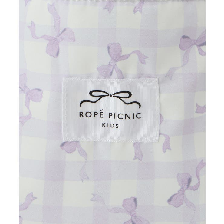 【KIDS/キッズ】チェック×リボン柄レッスンバッグ | ROPE' PICNIC【KIDS】 | 詳細画像14 