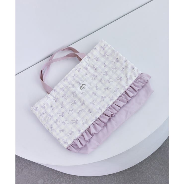 【KIDS/キッズ】チェック×リボン柄レッスンバッグ | ROPE' PICNIC【KIDS】 | 詳細画像8 