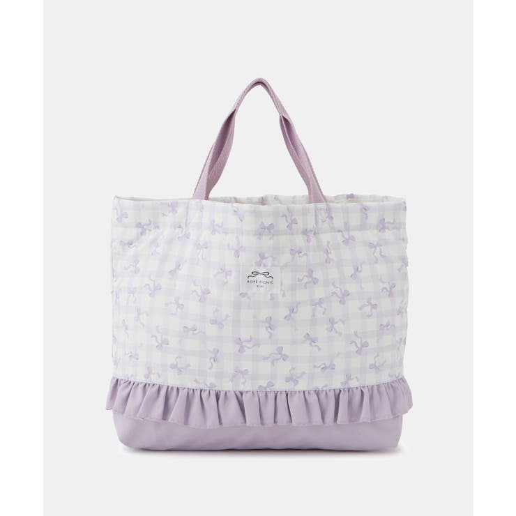 【KIDS/キッズ】チェック×リボン柄レッスンバッグ | ROPE' PICNIC【KIDS】 | 詳細画像9 