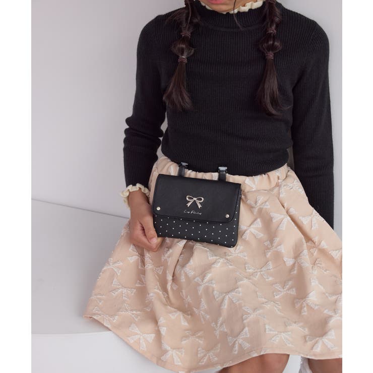 【KIDS キッズ】【Coboca+ コボカプラス】合皮ドットリボンマルチポケッ… | ROPE' PICNIC【KIDS】 | 詳細画像2 