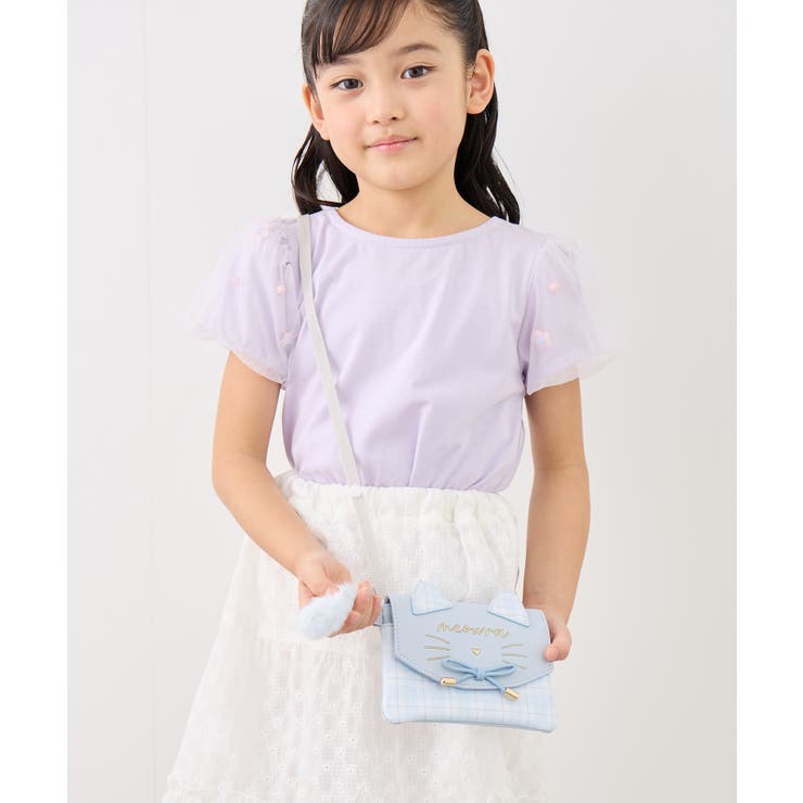 【KIDS キッズ】【Coboca+ コボカプラス】ネコフェイスチェックマルチポ… | ROPE' PICNIC【KIDS】 | 詳細画像2 