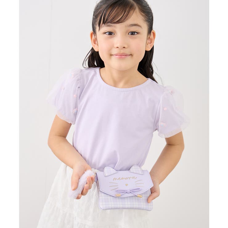 【KIDS キッズ】【Coboca+ コボカプラス】ネコフェイスチェックマルチポ… | ROPE' PICNIC【KIDS】 | 詳細画像3 