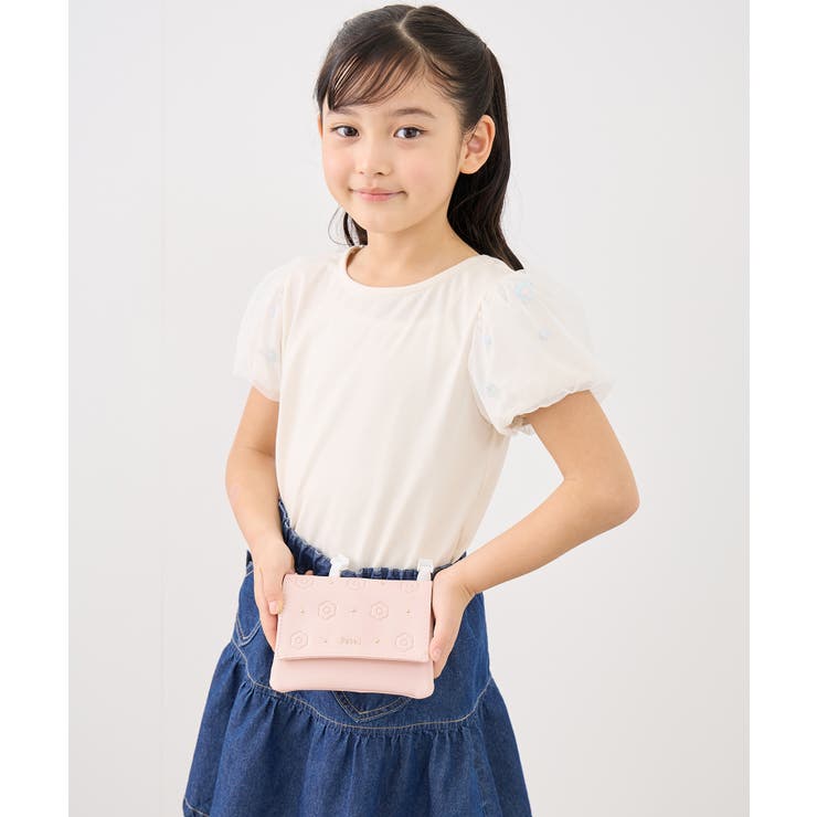【KIDS キッズ】【Coboca+ コボカプラス】合皮フラワーエンボスマルチポ… | ROPE' PICNIC【KIDS】 | 詳細画像1 