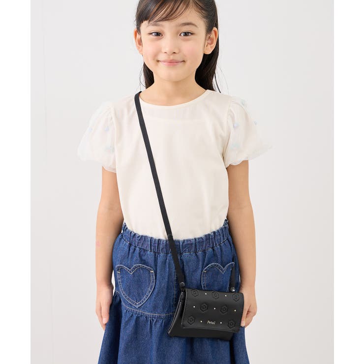 【KIDS キッズ】【Coboca+ コボカプラス】合皮フラワーエンボスマルチポ… | ROPE' PICNIC【KIDS】 | 詳細画像3 