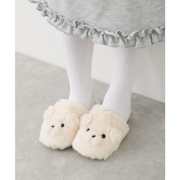 オフホワイト(15) | 【KIDS】テディスリッパ (16cm) | ROPE' PICNIC【KIDS】