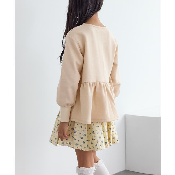 【KIDS/キッズ】ラメ裏毛ペプラムジップカーディガン | ROPE' PICNIC【KIDS】 | 詳細画像11 