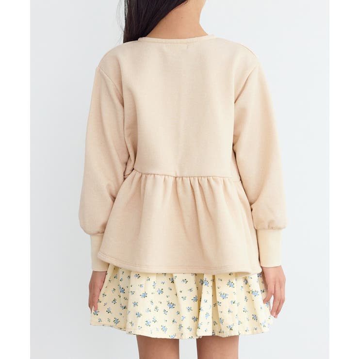 【KIDS/キッズ】ラメ裏毛ペプラムジップカーディガン | ROPE' PICNIC【KIDS】 | 詳細画像18 