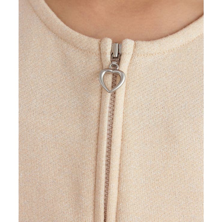 【KIDS/キッズ】ラメ裏毛ペプラムジップカーディガン | ROPE' PICNIC【KIDS】 | 詳細画像20 