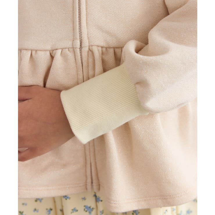 【KIDS/キッズ】ラメ裏毛ペプラムジップカーディガン | ROPE' PICNIC【KIDS】 | 詳細画像22 