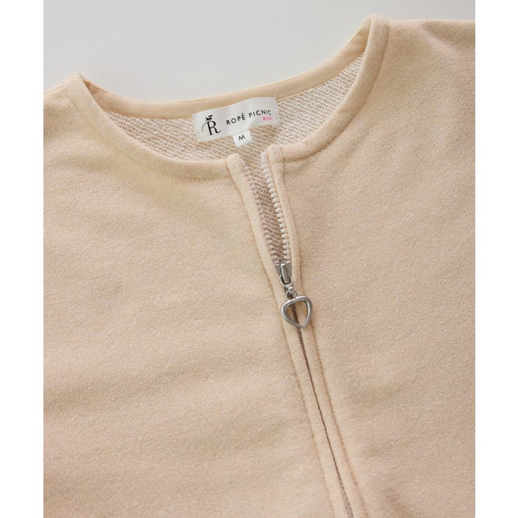 【KIDS/キッズ】ラメ裏毛ペプラムジップカーディガン | ROPE' PICNIC【KIDS】 | 詳細画像27 