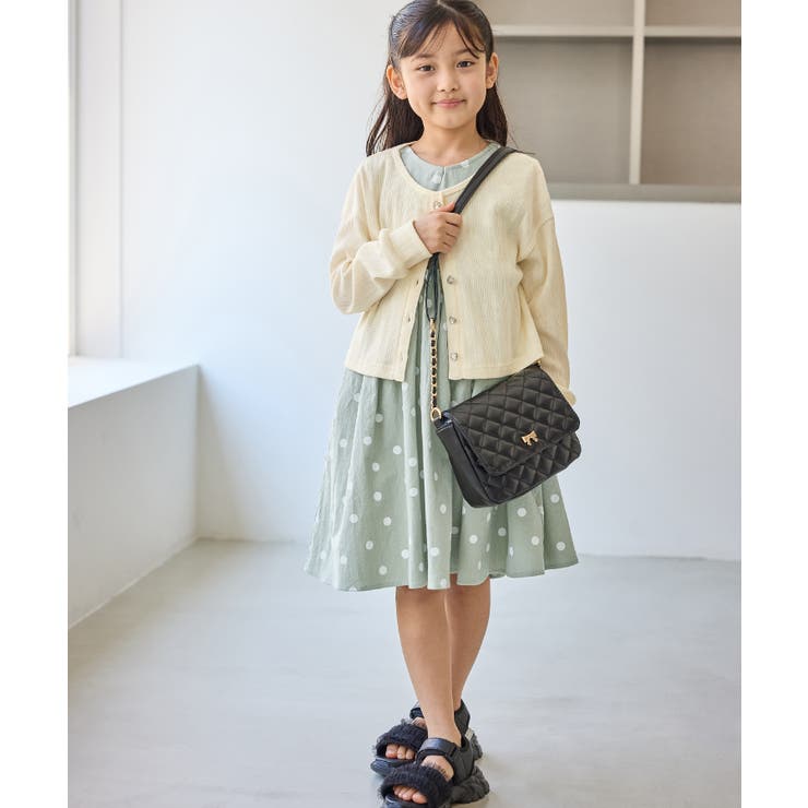 【KIDS/キッズ】ランダムリブカットソーカーディガン | ROPE' PICNIC【KIDS】 | 詳細画像5 