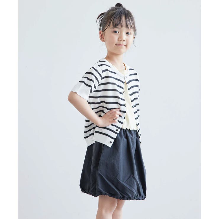 【KIDS】半袖ベーシックカーディガン/リンクコーデ | ROPE' PICNIC【KIDS】 | 詳細画像12 
