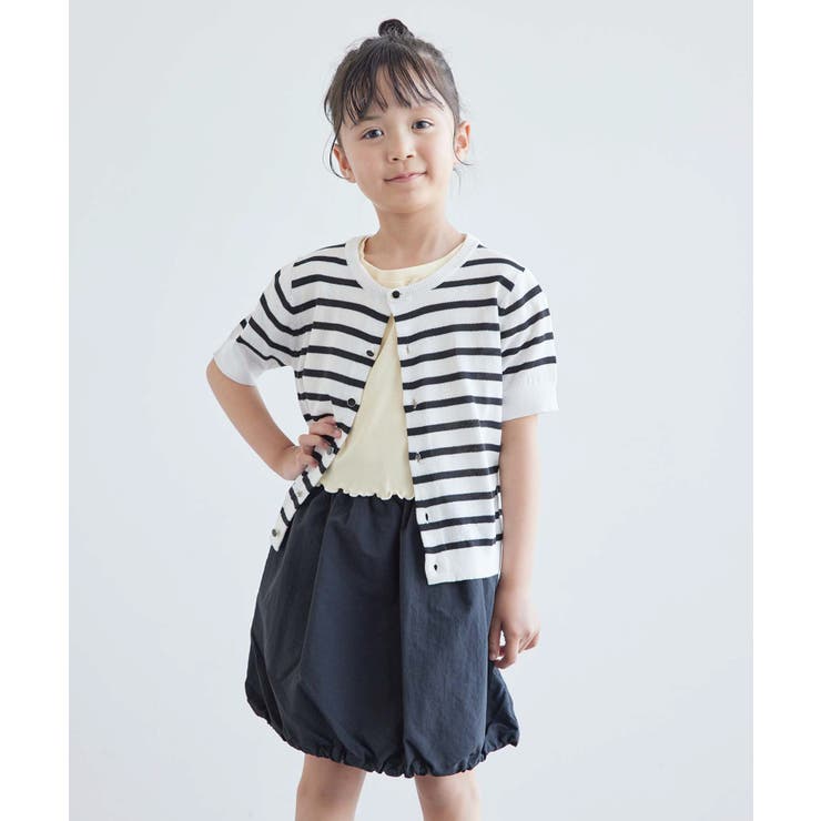 【KIDS】半袖ベーシックカーディガン/リンクコーデ | ROPE' PICNIC【KIDS】 | 詳細画像13 