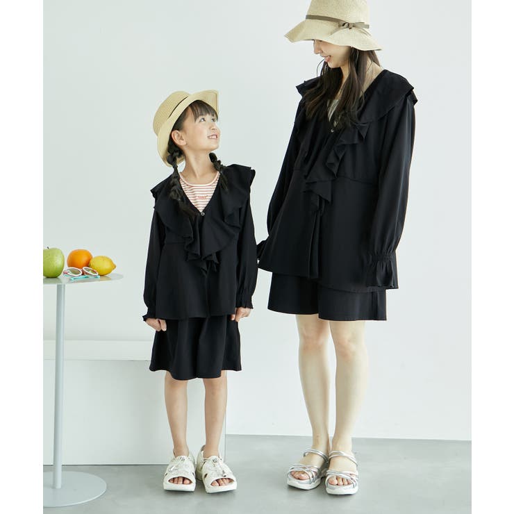 【KIDS】ラッシュガードフリルカーディガン/リンクコーデ・セットアップ対応 | ROPE' PICNIC【KIDS】 | 詳細画像8 