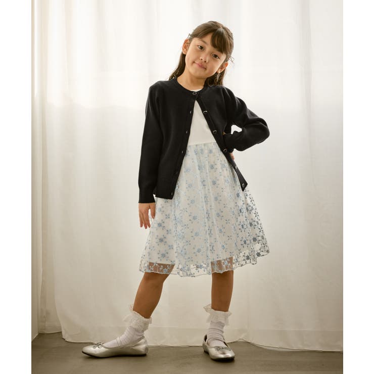 アソートボタンマシュマロニットカーディガン イージーケア リンクコーデ | ROPE' PICNIC【KIDS】 | 詳細画像2 