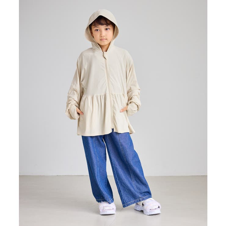 【KIDS キッズ】ひんやりペプラムジップパーカー UVカット | ROPE' PICNIC【KIDS】 | 詳細画像24 