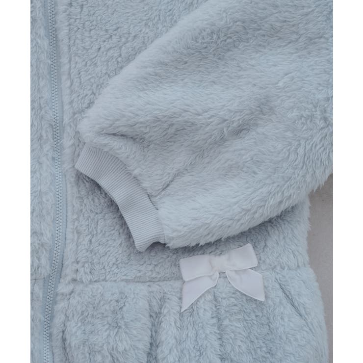 【KIDS/キッズ】ベロアリボンボアペプラムカーディガン | ROPE' PICNIC【KIDS】 | 詳細画像20 