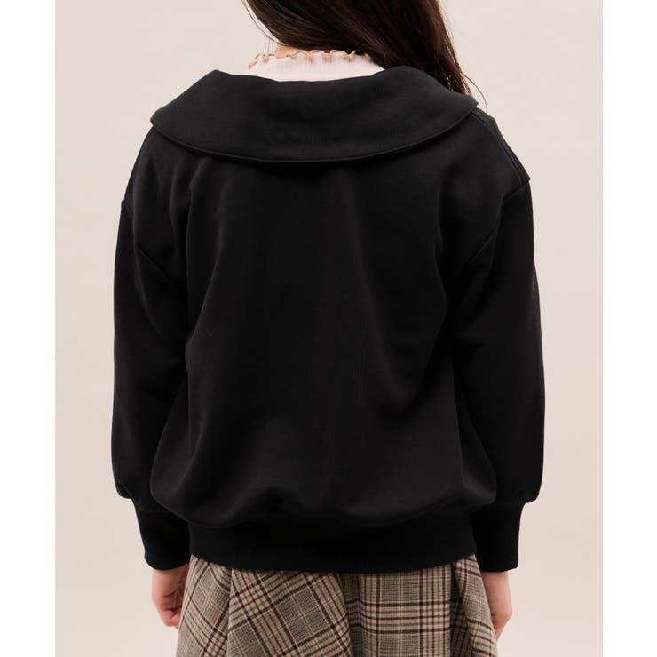 【KIDS/キッズ】ビックカラー裏毛ジップカーディガン | ROPE' PICNIC【KIDS】 | 詳細画像14 