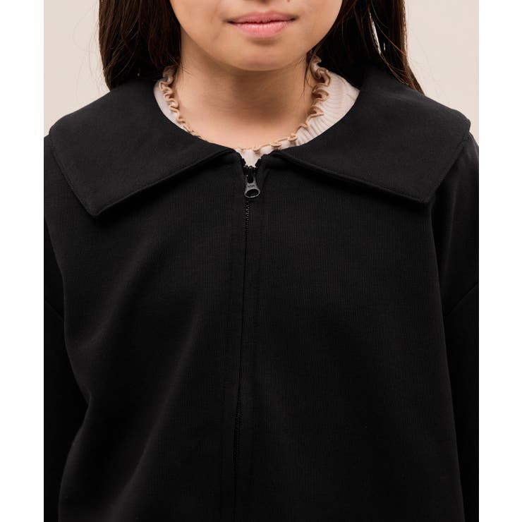 【KIDS/キッズ】ビックカラー裏毛ジップカーディガン | ROPE' PICNIC【KIDS】 | 詳細画像15 