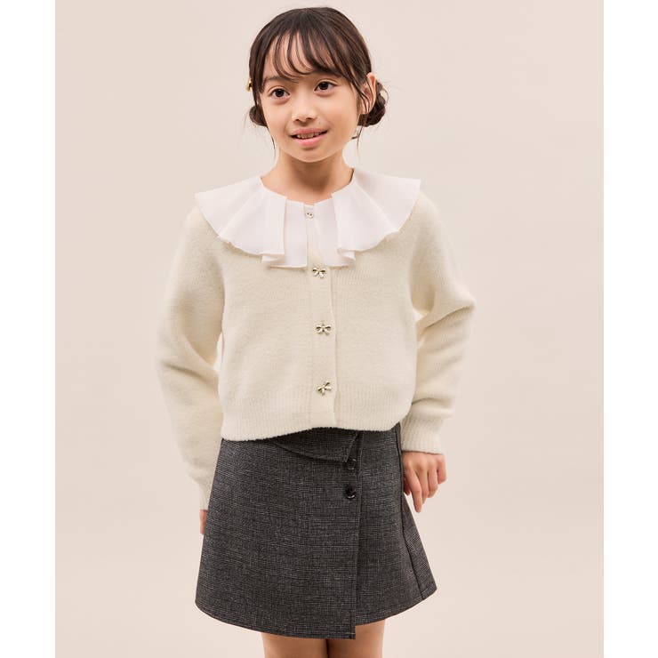 【KIDS キッズ】スフレニットシリーズ リボンボタンカーディガン | ROPE' PICNIC【KIDS】 | 詳細画像15 