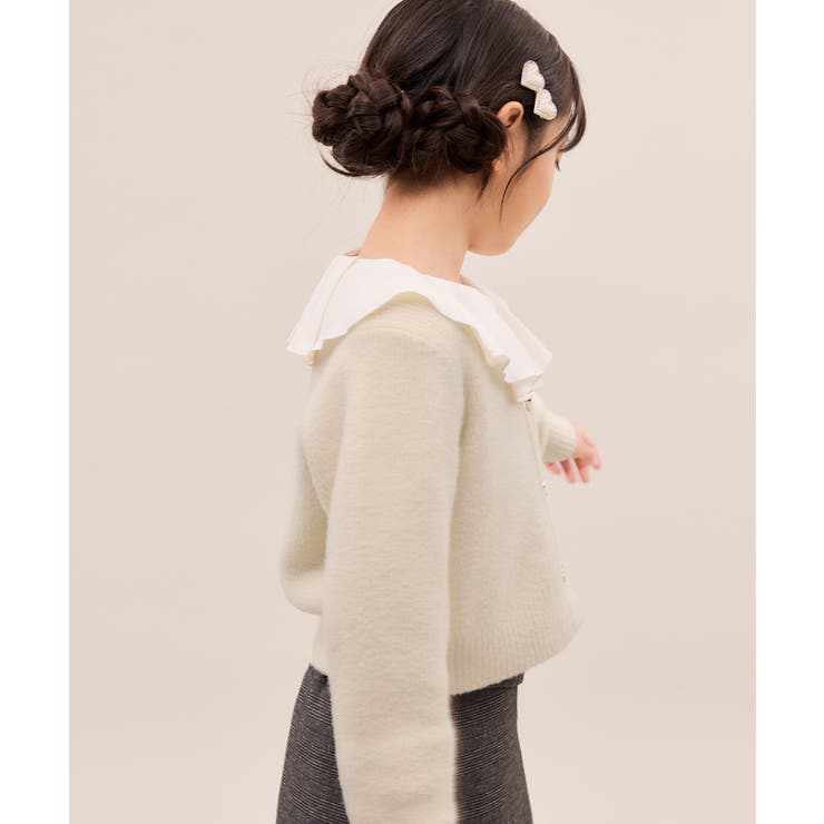 【KIDS キッズ】スフレニットシリーズ リボンボタンカーディガン | ROPE' PICNIC【KIDS】 | 詳細画像16 