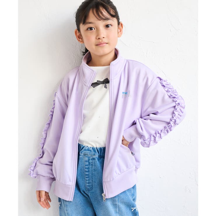 【KIDS/キッズ】【FILA/フィラ別注】ラインストーンジップパーカー | ROPE' PICNIC【KIDS】 | 詳細画像10 
