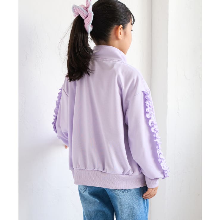 【KIDS/キッズ】【FILA/フィラ別注】ラインストーンジップパーカー | ROPE' PICNIC【KIDS】 | 詳細画像11 