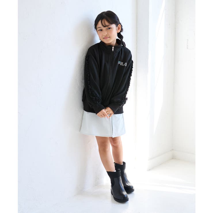 【KIDS/キッズ】【FILA/フィラ別注】ラインストーンジップパーカー | ROPE' PICNIC【KIDS】 | 詳細画像3 