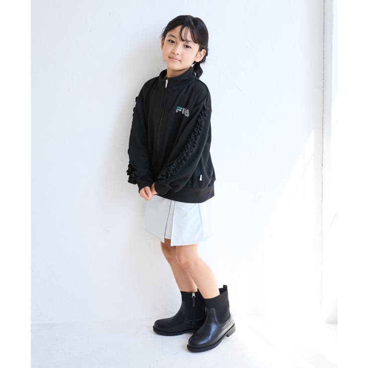 【KIDS/キッズ】【FILA/フィラ別注】ラインストーンジップパーカー | ROPE' PICNIC【KIDS】 | 詳細画像4 