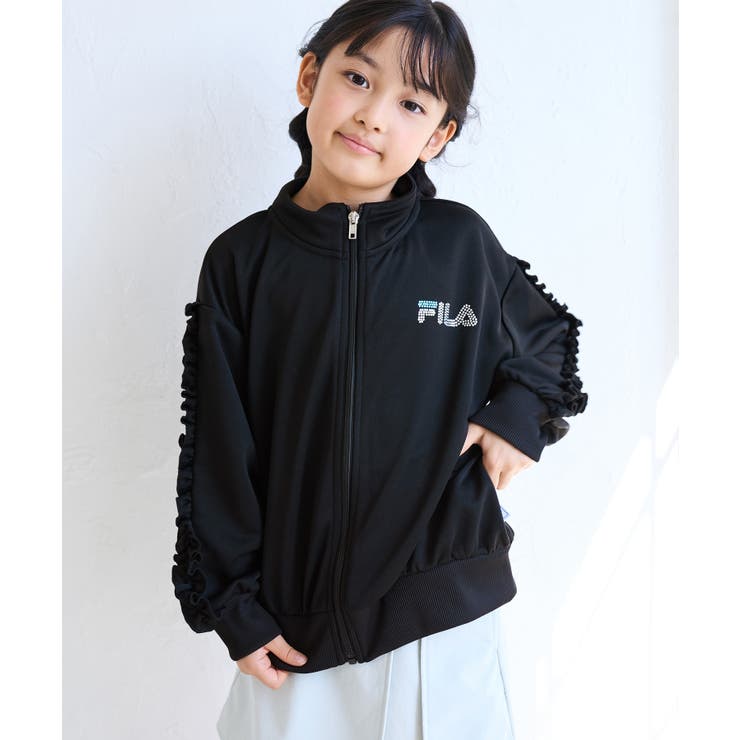 【KIDS/キッズ】【FILA/フィラ別注】ラインストーンジップパーカー | ROPE' PICNIC【KIDS】 | 詳細画像6 