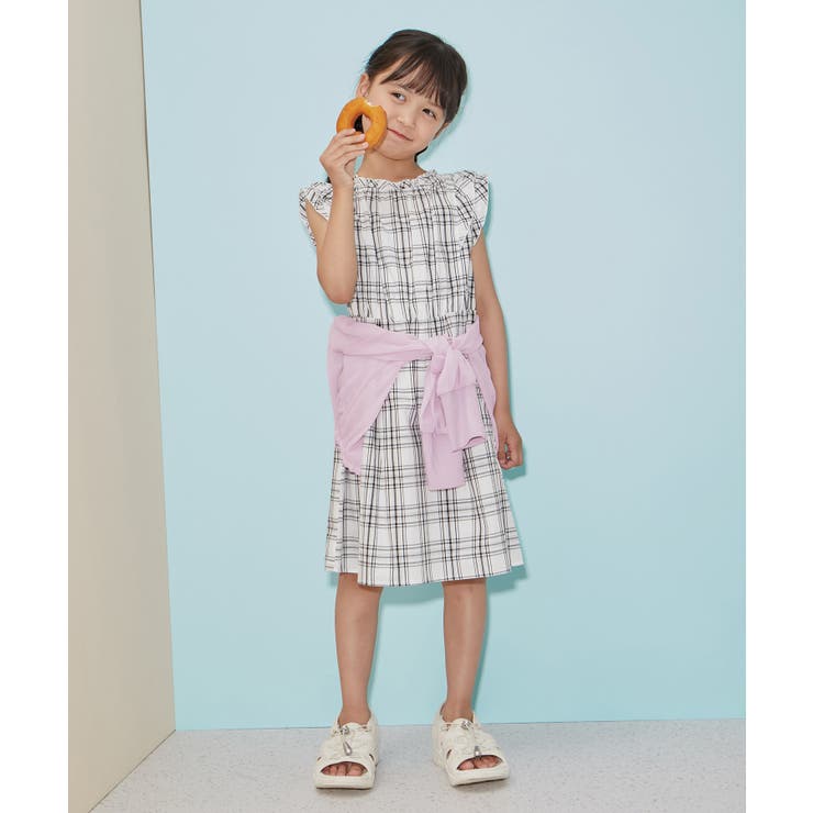 【KIDS】クロップドシアーブルゾンパーカー | ROPE' PICNIC【KIDS】 | 詳細画像5 