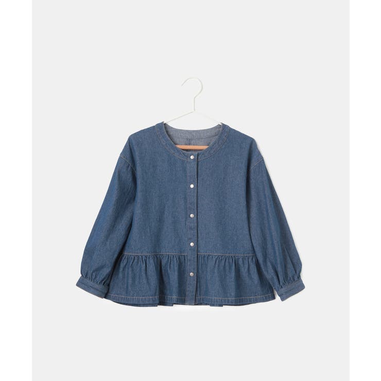 【KIDS】裾フリルデニムブルゾン | ROPE' PICNIC【KIDS】 | 詳細画像15 