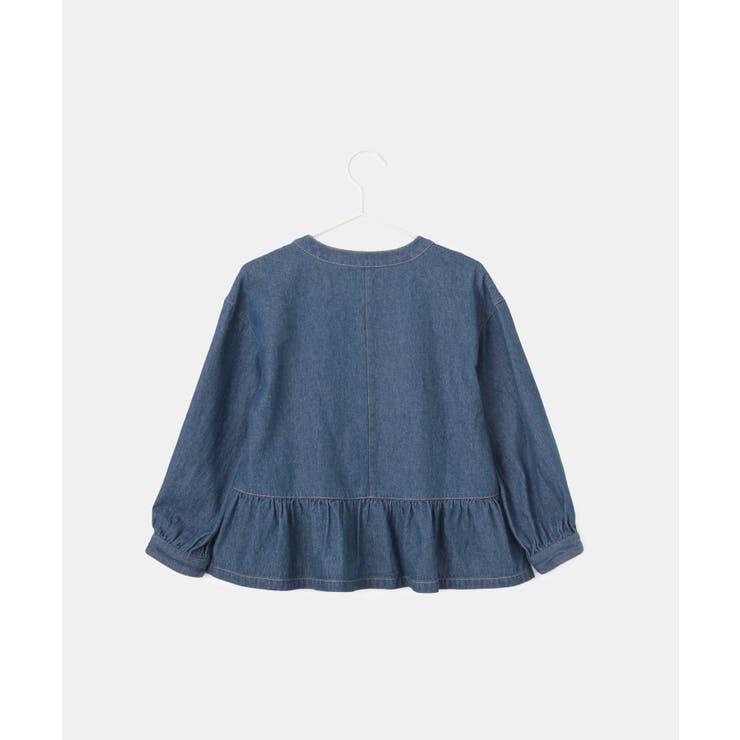 【KIDS】裾フリルデニムブルゾン | ROPE' PICNIC【KIDS】 | 詳細画像16 