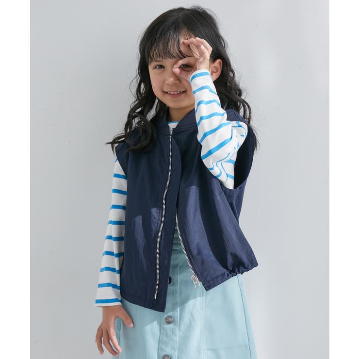 【KIDS】撥水加工/ミリタリーベスト/リンクコーデ | ROPE' PICNIC【KIDS】 | 詳細画像11 