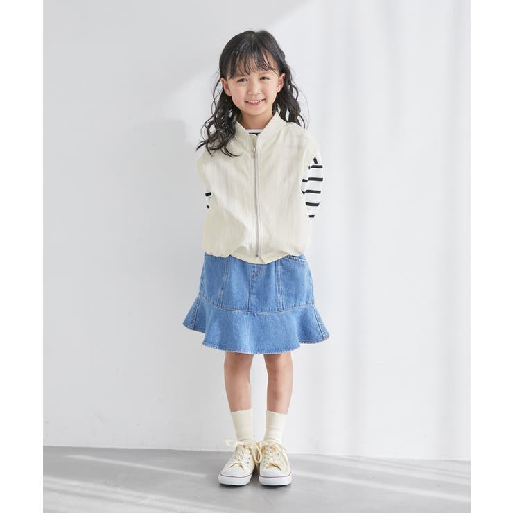 【KIDS】撥水加工/ミリタリーベスト/リンクコーデ | ROPE' PICNIC【KIDS】 | 詳細画像5 