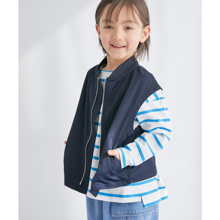 【KIDS】撥水加工/ミリタリーベスト/リンクコーデ | ROPE' PICNIC【KIDS】 | 詳細画像9 