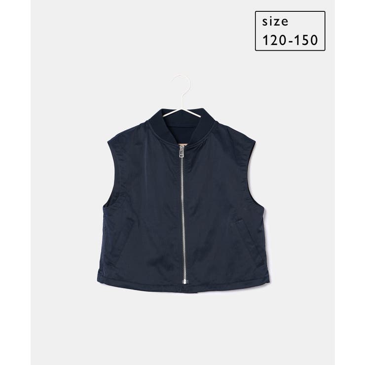 ネイビー(40) | 【KIDS】撥水加工/ミリタリーベスト/リンクコーデ | ROPE' PICNIC【KIDS】