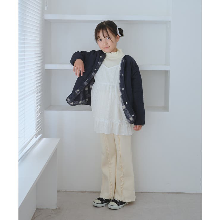 【KIDS/キッズ】リバーシブルチェックボアブルゾン | ROPE' PICNIC【KIDS】 | 詳細画像13 