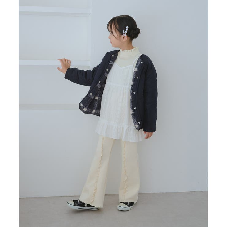 【KIDS/キッズ】リバーシブルチェックボアブルゾン | ROPE' PICNIC【KIDS】 | 詳細画像15 