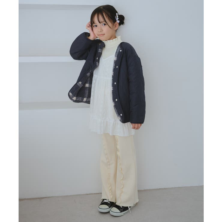 【KIDS/キッズ】リバーシブルチェックボアブルゾン | ROPE' PICNIC【KIDS】 | 詳細画像16 