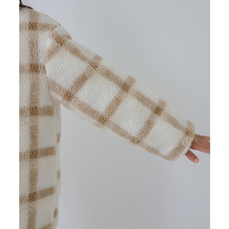 【KIDS/キッズ】リバーシブルチェックボアブルゾン | ROPE' PICNIC【KIDS】 | 詳細画像21 