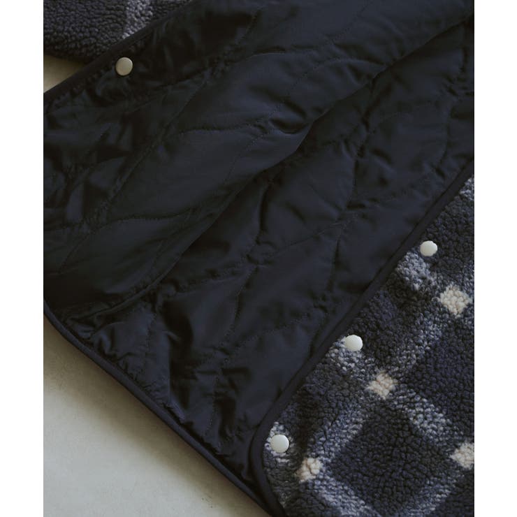 【KIDS/キッズ】リバーシブルチェックボアブルゾン | ROPE' PICNIC【KIDS】 | 詳細画像27 