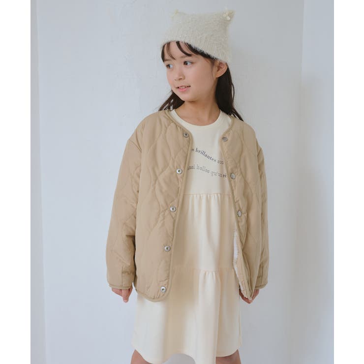 【KIDS/キッズ】リバーシブルチェックボアブルゾン | ROPE' PICNIC【KIDS】 | 詳細画像6 