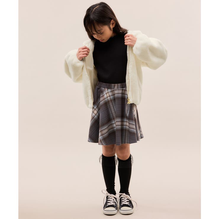 【KIDS/キッズ】ふわふわフェイクファージップブルゾン | ROPE' PICNIC【KIDS】 | 詳細画像3 