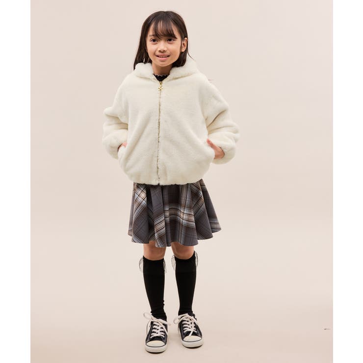 【KIDS/キッズ】ふわふわフェイクファージップブルゾン | ROPE' PICNIC【KIDS】 | 詳細画像5 