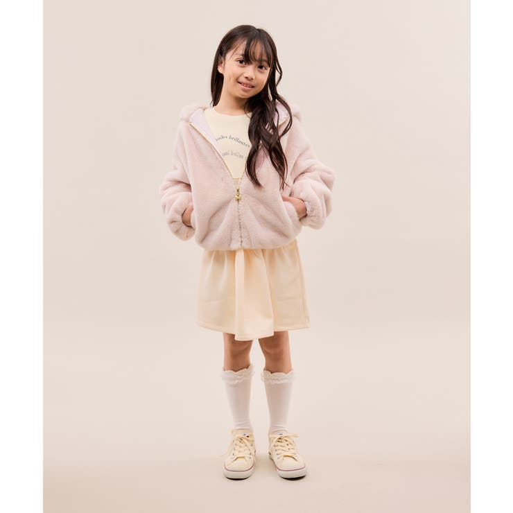 【KIDS/キッズ】ふわふわフェイクファージップブルゾン | ROPE' PICNIC【KIDS】 | 詳細画像9 