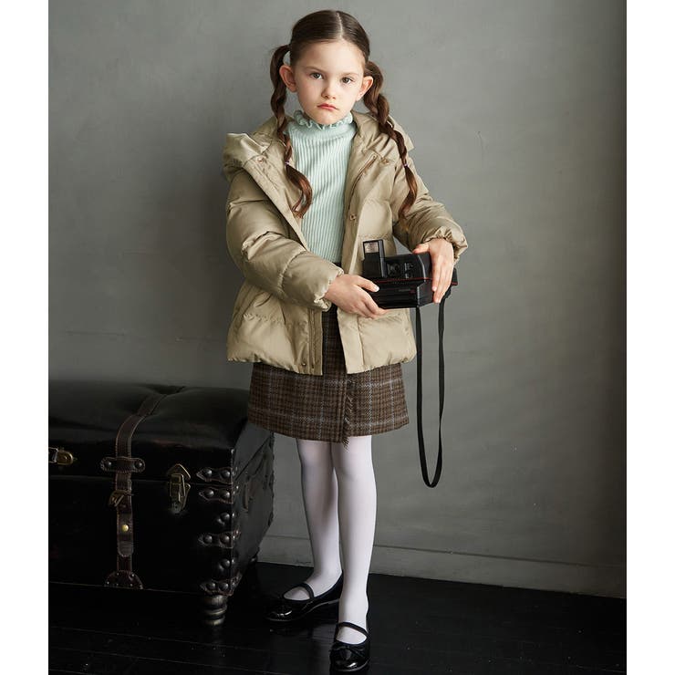 ショールカラーショートダウン[品番：RPCW0009825]｜ROPE' PICNIC【KIDS】（ロペ ピクニック）のキッズファッション通販｜SHOPLIST（ショップリスト）